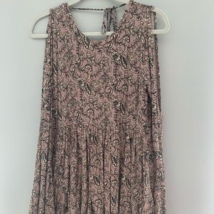 AE open shoulder and open back top